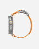 AULUMU A11 Mag Buckle Slim Band for Apple Watch 42/44/45/49mm - Luminous Orange