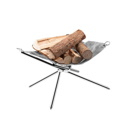 Campingmoon Portable Mesh Fire Pit with Carrying Bag - Large