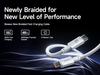Baseus New Braided Fast Charging Cable USB-C to USB-C 100W 1m - White