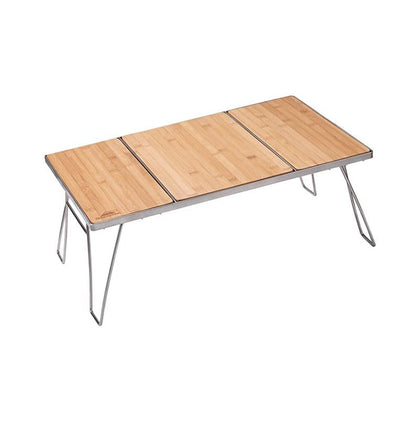 Campingmoon Foldable Table with Removable Center Compartment