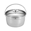 Campingmoon Aluminum 3-Layer Steel Cooking Pot