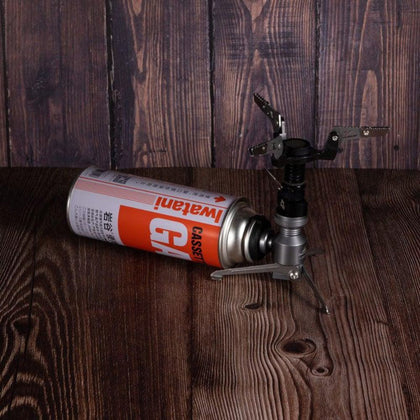 Campingmoon Collapsible Tripod Butane Canister Adapter