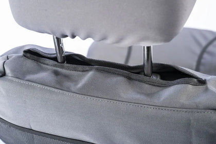 Kings Universal Premium Canvas Seat Covers (Pair) | Universal DIY Fit | 9oz Premium Poly Canvas | Airbag Compliant