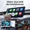 Wireless CarPlay Android Auto Smart Car TV Streaming Box Split Screen 2024 (8GB Ram 128 GB Storage) CarlinKit  CarPlay Ai Box HDMI Android 13 SDM660 6225