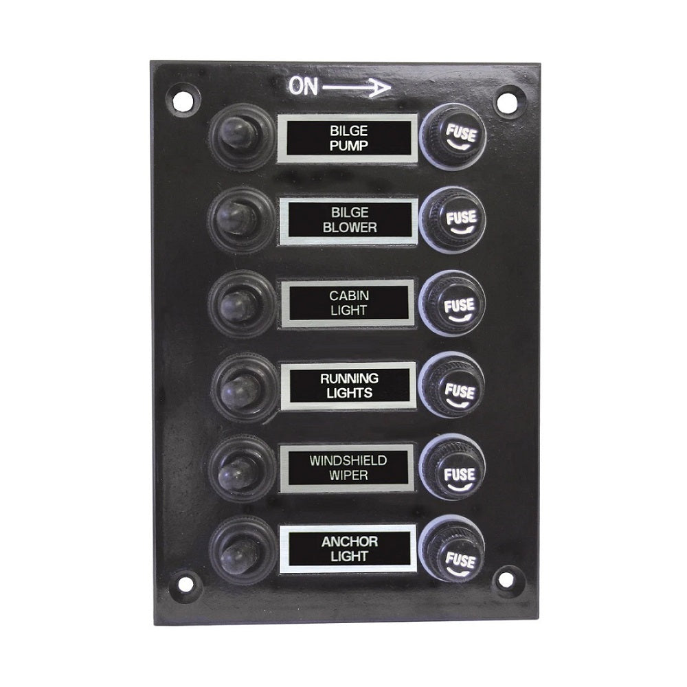 Elgin Switch Panel Switch Panel 6 gang – Campnsea