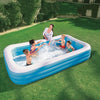 54009 Bestway Deluxe Blue Rectangular Family Pool 3.05mx1.83mx56cm