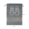 5 Pieces Shoes Pouches Grey