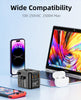 Travelest Universal Travel Adapter GaN 25W with 2 USB-C & 1 USB-A, AC 2500W, Works with 200+ Countries