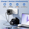 Travelest Universal Travel Adapter GaN 35W with 3 USB-C & 2 USB-A, AC 2500W, Works with 200+ Countries