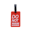 Travelest Luggage Tag - Do Not Touch My Luggage Red