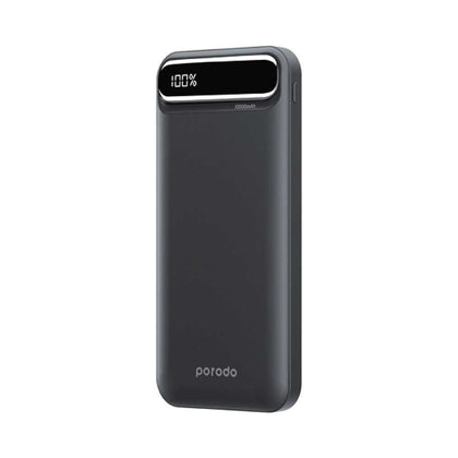 Porodo 10000mAh Power Bank Charge Two Devices Simultaneously