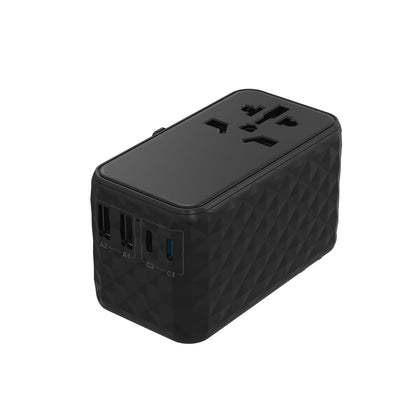 Powerology 4-Port Universal Gan Super Charger 100W Compatible In 150+ Countries