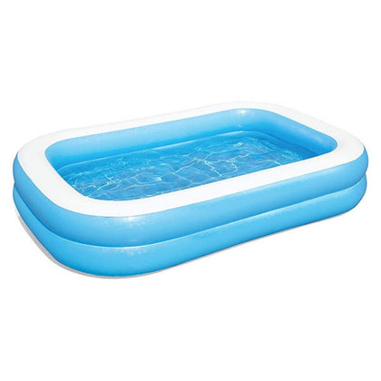 54006 Bestway Family Rectangular Inflatable Pool, 262 x 175 x 51 cm