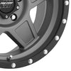 Pro Comp 35 Series Predator، عجلة 17×8.5 بنمط مسامير 5 على 5 – لون رمادي مطفي