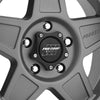 Pro Comp 35 Series Predator، عجلة 17×8.5 بنمط مسامير 5 على 5 – لون رمادي مطفي