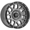 Pro Comp 40 Series Vertigo Wheel, 17×9 with 5 on 5 Bolt Pattern – Matte Graphite