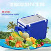 Crony  28L Two-Chair Plastic Incubator With Desk And Chair Picnic Table with food incubator storage Blue