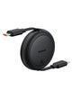Baseus Free2Pull Mini Cable USB-C to USB-C 60W 1m - Cluster Black