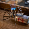 Campingmoon Mini Folding Butterfly Stove Ultralight Portable Burner