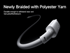 Baseus New Braided Fast Charging Cable USB-C to USB-C 100W 2m - Black