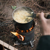 Naturehike Mini titanium wood stove - Titanium color