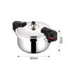 Kitchen Flower Stainless Pressure Cooker 3.5L