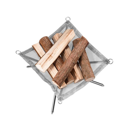 Campingmoon Portable Mesh Fire Pit with Carrying Bag - Small