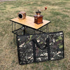 Campingmoon Folding Multipurpose Table with Bamboo Board