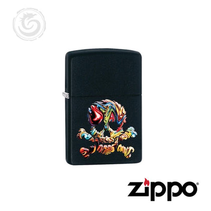 Zippo Lighter Skull Design