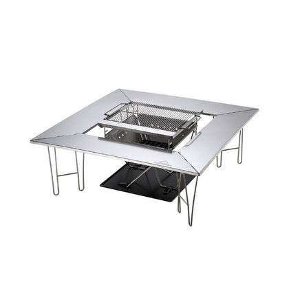 Campingmoon Multipurpose Stove / Fire-pit Table