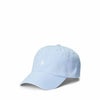 Polo Cotton Chino Ball Cap Sky-Blue Pony Logo