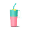 Klean Kanteen Rise 26oz Tumbler w/Flip Straw Lid - Turquoise Kaleidoscope