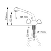 Tap Mixer with Shower Head