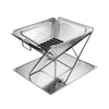 Campingmoon MT-035 Foldable BBQ Grill & Fire Pit - Medium