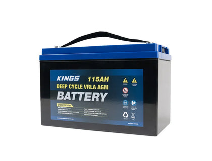 Kings 12V 115Ah Deep Cycle Battery