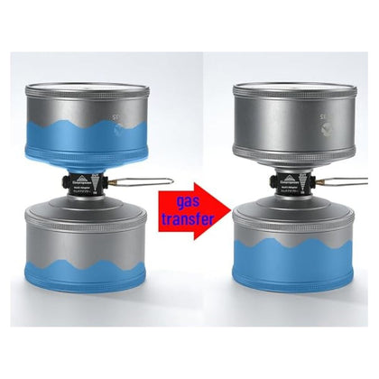 Campingmoon Fuel Canister Refill Adapter for Isobutane Gas