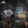 Campingmoon Sandwich Clip Multi-Purpose Pan