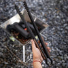 Campingmoon Premium Charcoal BBQ Grill Tong Alligator Clip