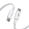 Baseus New Braided Fast Charging Cable USB-C to USB-C 100W 1m - White