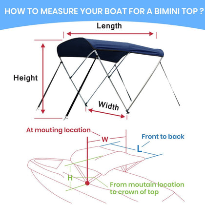 Bimini Top for Inflatable Boats
