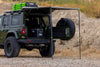 AWNING 1.4M (L) X 2M (OUT) WITH LED AND BRACKETS