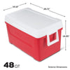 Igloo 48 Qt Laguna Cooler - Red