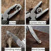 Multifunctional Pliers, Outdoor Convenient Pliers, File, Screw Batch, Small Knife, Strong Pliers, Integrated Multifunctional Tools