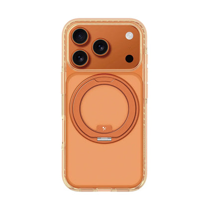 Amazingthing Titan Pro MagSpin Drop Proof Case For iPhone 17 Pro 6.3 (Color: Orange)