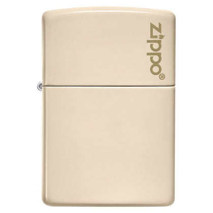 Zippo Lighter Flat Sand Zippo Logo