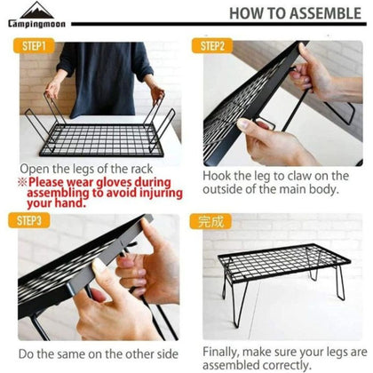 Campingmoon Folding Multipurpose Table