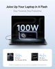 Baseus EnerCore CR11 Power Bank with Retractable Cable 20000mAh 100W - Cosmic Black