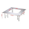 Campingmoon Multipurpose Stove / Fire-pit Table