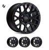عجلات CRAWLER لإيفرست (4 عجلات 17X9) +25 إزاحة