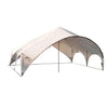 Magic tarp retro tent with arched doors for leisure Camping